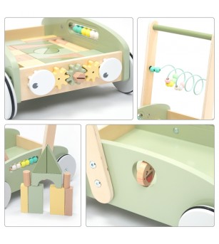 Premergator verde 5 in 1, UMU Toys - Jucării de lemn si Montessori