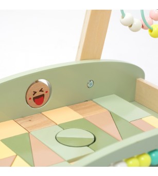 Premergator verde 5 in 1, UMU Toys - Jucării de lemn si Montessori