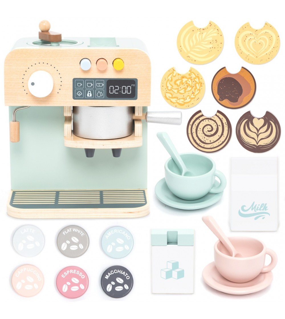 Joc de rol Aparat de cafea cu accesorii, UMU Toys - Bucătărie copii Joc de rol Aparat de cafea cu accesorii, UMU Toys - Bucătărie copii