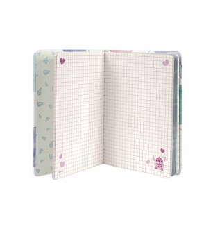 Agenda B6 Squishy 3D Stitch True Love - Pastel - Jurnale/agende