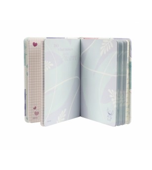 Agenda B6 Squishy 3D Stitch True Love - Pastel - Jurnale/agende