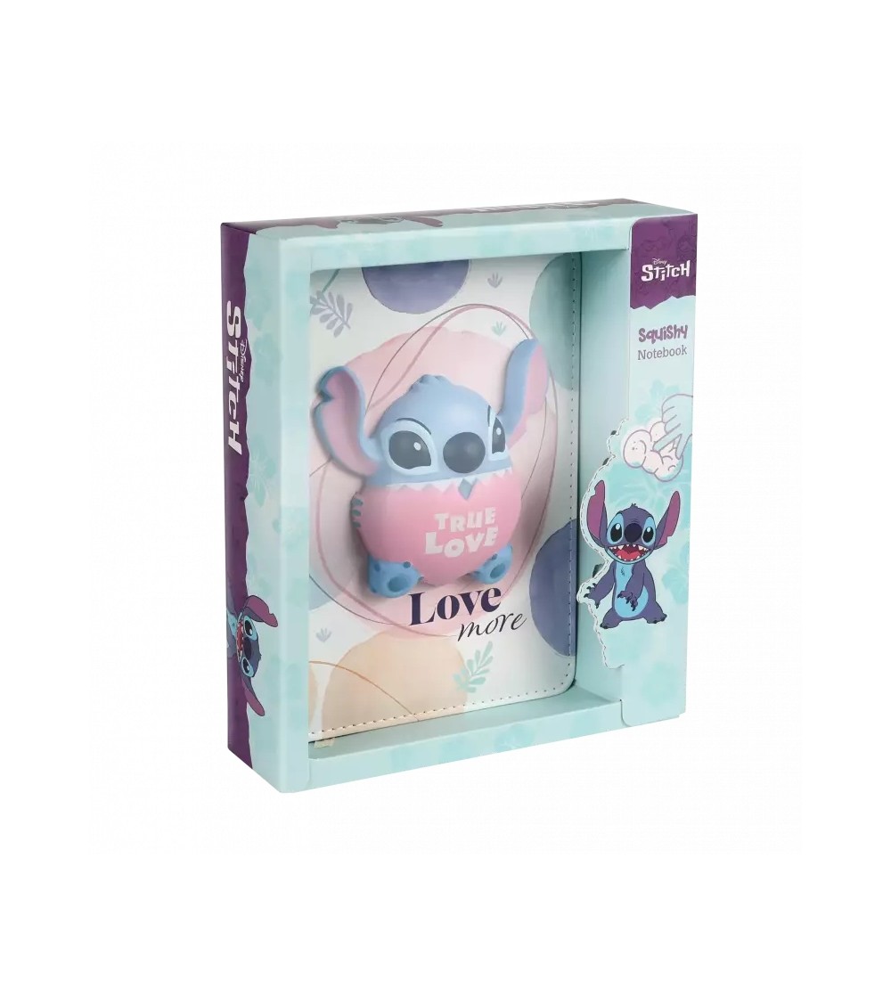 Agenda B6 Squishy 3D Stitch True Love - Jurnale/agende