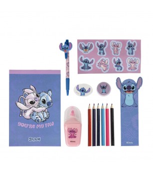 Set Papetărie Cerdá - Lumea Creativă Stitch - Jurnale/agende