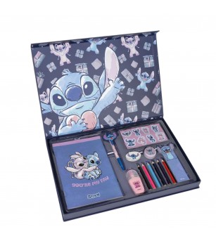 Set Papetărie Cerdá - Lumea Creativă Stitch - Jurnale/agende