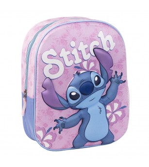 Rucsac Cerdá Stitch 3D - Roz - Ghiozdane