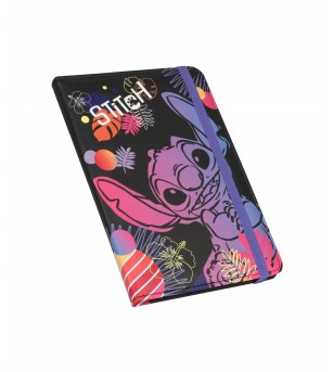 Caiet A5 cu elastic Coolpack Stitch - Negru - Caiete