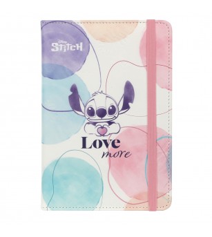Caiet A5 cu elastic Coolpack Stitch - Pastel - Caiete