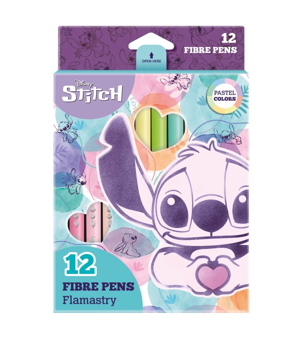 Set 12 carioci Coolpack Stitch - Pastel - Creioane, radiere si ascutitori Set 12 carioci Coolpack Stitch - Pastel - Creioane, radiere si ascutitori