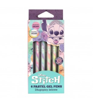 Set 6 pixuri cu gel Coolpack Stitch, 6 buc, Pastel - Pixuri și rollere
