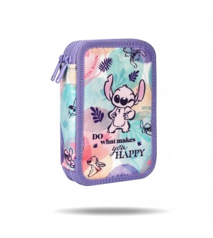 Penar echipat Coolpack cu două compartimente, Stitch - Pastel - Penare