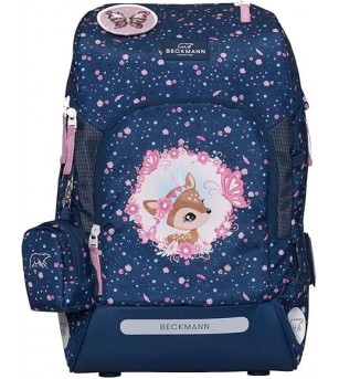 Ghiozdan, rucsac ergonomic cu perna de aer, Active Air FLX, Forest Deer Blue - Acasa Ghiozdan, rucsac ergonomic cu perna de aer, Active Air FLX, Forest Deer Blue - Acasa