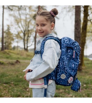Ghiozdan, rucsac ergonomic pentru școală, Clasic, Cheetah - Acasa Ghiozdan, rucsac ergonomic pentru școală, Clasic, Cheetah - Acasa