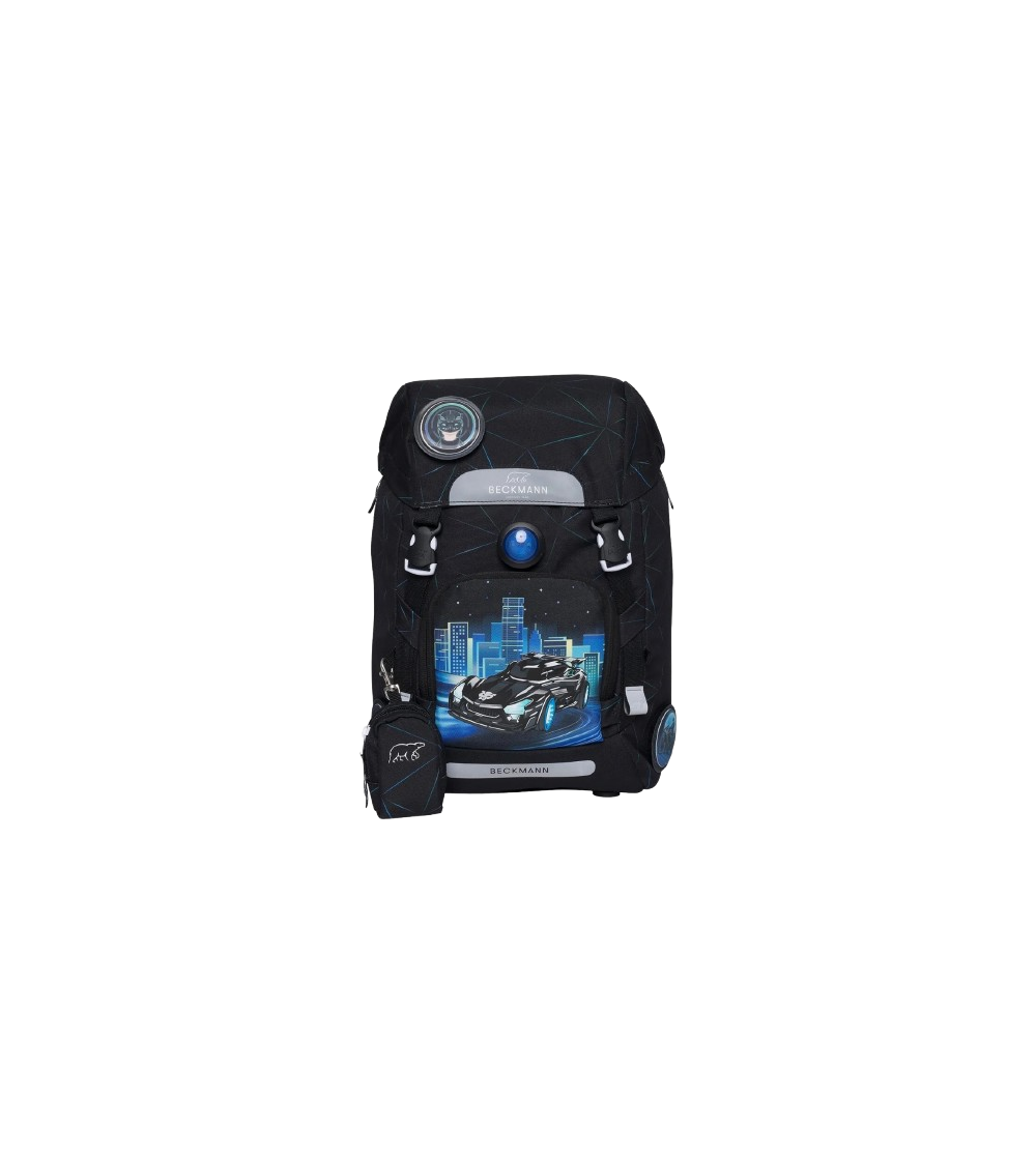 Ghiozdan, rucsac ergonomic școală, Clasic, Night rider - Acasa Ghiozdan, rucsac ergonomic școală, Clasic, Night rider - Acasa