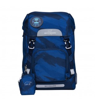 Ghiozdan, rucsac ergonomic școală, Clasic, Ninja master blue - Acasa Ghiozdan, rucsac ergonomic școală, Clasic, Ninja master blue - Acasa