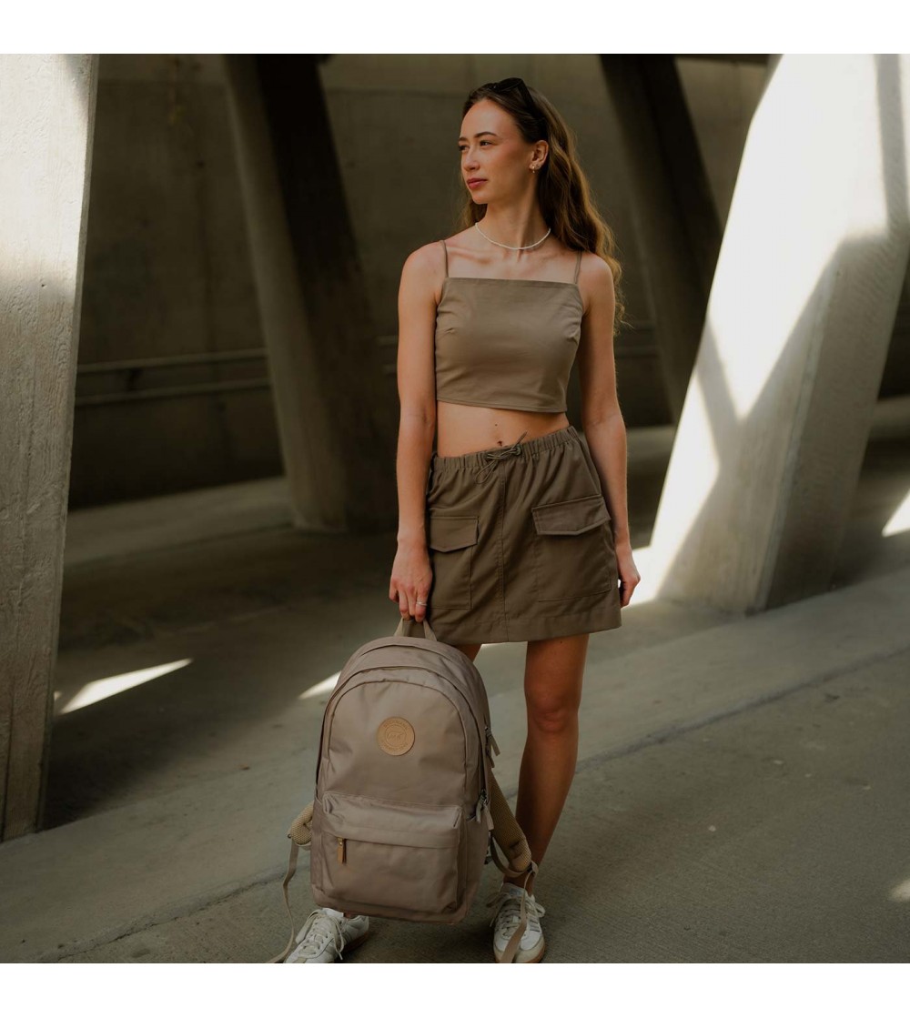 Rucsac, ghiozdan ergonomic, City, Beige - Acasa Rucsac, ghiozdan ergonomic, City, Beige - Acasa