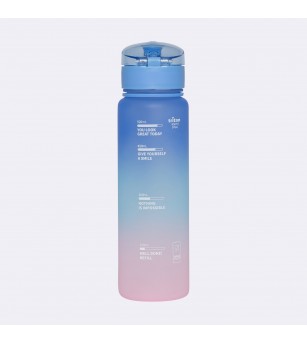 Sticla de baut 650 ml, Gradient Roz - Acasa Sticla de baut 650 ml, Gradient Roz - Acasa