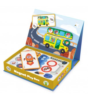 Carte magnetica Jar Melo - Vehicule - Jucarii magnetice