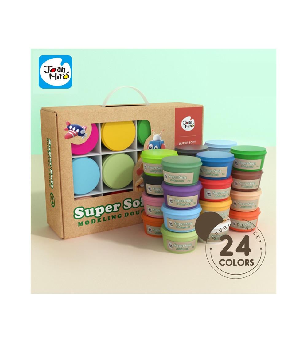 Set creativ Jar Melo – pastă de modelaj, 24 culori - Seturi cu plastilină și modelare Set creativ Jar Melo – pastă de modelaj, 24 culori - Seturi cu plastilină și modelare