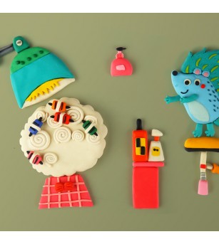 Set creativ Jar Melo – pastă de modelaj, 24 culori - Seturi cu plastilină și modelare Set creativ Jar Melo – pastă de modelaj, 24 culori - Seturi cu plastilină și modelare