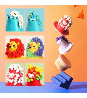 Set creativ Jar Melo – Salon de coafură din pastă de modelaj - Seturi cu plastilină și modelare Set creativ Jar Melo – Salon de coafură din pastă de modelaj - Seturi cu plastilină și modelare