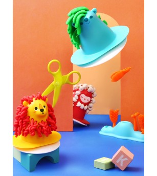 Set creativ Jar Melo – Salon de coafură din pastă de modelaj - Seturi cu plastilină și modelare Set creativ Jar Melo – Salon de coafură din pastă de modelaj - Seturi cu plastilină și modelare