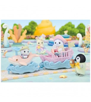 Sylvanian Families 5820 - set figurine Amusement Park Ride - Figurine Sylvanian Families 5820 - set figurine Amusement Park Ride - Figurine