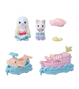 Sylvanian Families 5820 - set figurine Amusement Park Ride - Figurine Sylvanian Families 5820 - set figurine Amusement Park Ride - Figurine