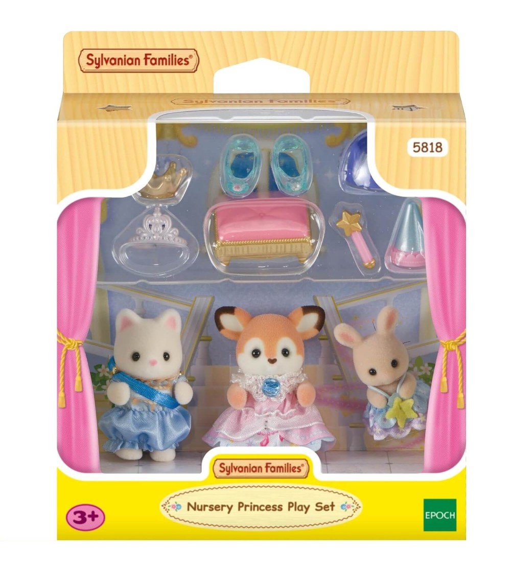 Figurine Sylvanian Families 5818 - Prințese de poveste la grădiniță - Figurine Figurine Sylvanian Families 5818 - Prințese de poveste la grădiniță - Figurine