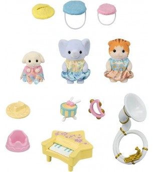 Figurine Sylvanian Families 5817 - Concert la grădiniță - Figurine Figurine Sylvanian Families 5817 - Concert la grădiniță - Figurine
