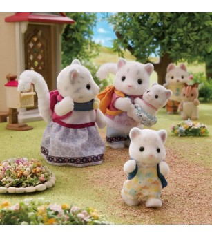 Figurine Sylvanian Families 5814 - Familia de leoparzi de zăpadă - Figurine Figurine Sylvanian Families 5814 - Familia de leoparzi de zăpadă - Figurine