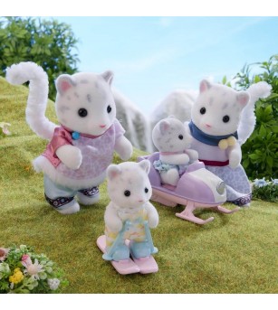 Figurine Sylvanian Families 5814 - Familia de leoparzi de zăpadă - Figurine Figurine Sylvanian Families 5814 - Familia de leoparzi de zăpadă - Figurine