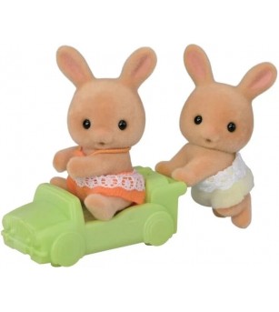 Figurine Sylvanian Families 5772 - gemenii iepuraș Sunny - Figurine Figurine Sylvanian Families 5772 - gemenii iepuraș Sunny - Figurine