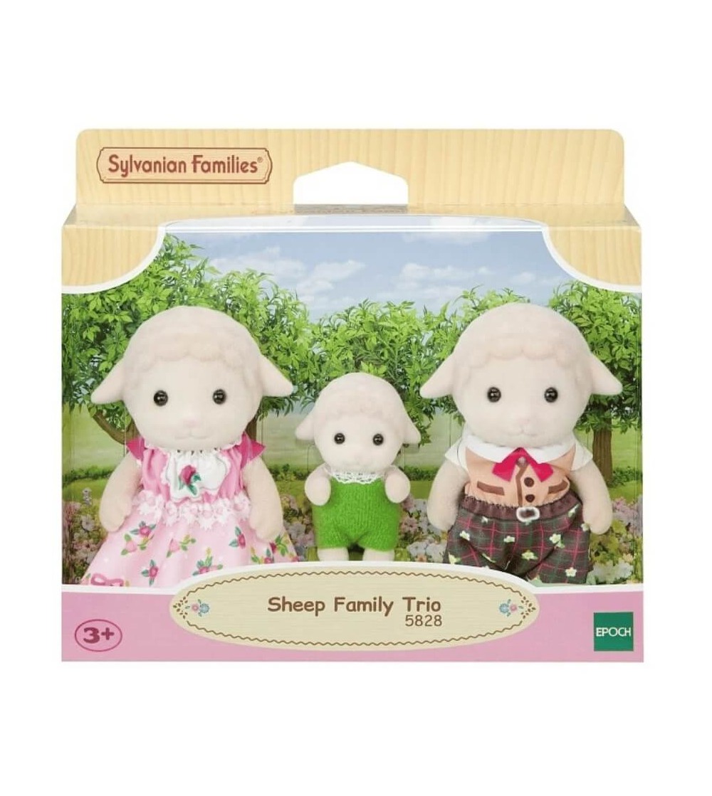 Figurine Sylvanian Families 5828 - Trio de oițe - Figurine Figurine Sylvanian Families 5828 - Trio de oițe - Figurine