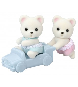 Figurine Sylvanian Families 5830 - gemenii urși polar - Figurine Figurine Sylvanian Families 5830 - gemenii urși polar - Figurine