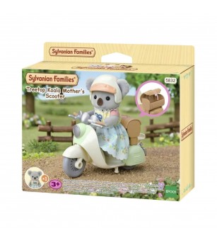 Set Sylvanian Families 5832 - figurina koala cu scooter - Figurine Set Sylvanian Families 5832 - figurina koala cu scooter - Figurine