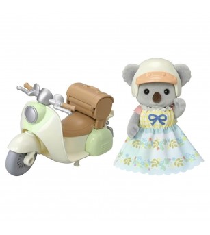 Set Sylvanian Families 5832 - figurina koala cu scooter - Figurine Set Sylvanian Families 5832 - figurina koala cu scooter - Figurine