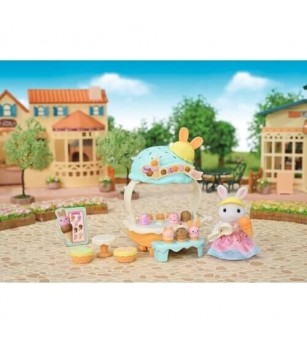 Set Sylvanian Families 5833 - figurină iepuraș și stand de înghețată - Figurine Set Sylvanian Families 5833 - figurină iepuraș și stand de înghețată - Figurine