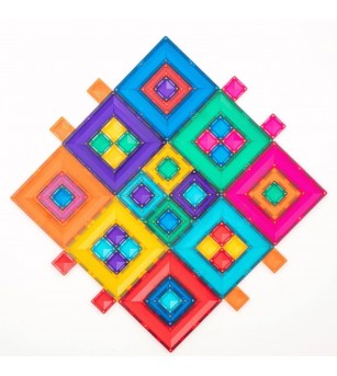 Set Connetix 48 piese magnetice de construcție, Bright Portal Pack - Jucarii magnetice Set Connetix 48 piese magnetice de construcție, Bright Portal Pack - Jucarii magnetice