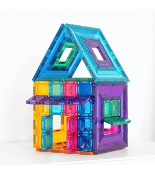 Set Connetix 48 piese magnetice de construcție, Bright Portal Pack - Jucarii magnetice Set Connetix 48 piese magnetice de construcție, Bright Portal Pack - Jucarii magnetice