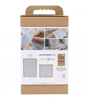Kit Creativ de Brodat – Tablouri în Nuanțe Pastel - Seturi de cusut pentru copii Kit Creativ de Brodat – Tablouri în Nuanțe Pastel - Seturi de cusut pentru copii
