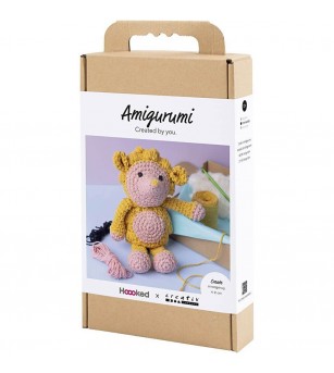 Kit Amigurumi pentru croșetat, Arici - Seturi de cusut pentru copii Kit Amigurumi pentru croșetat, Arici - Seturi de cusut pentru copii