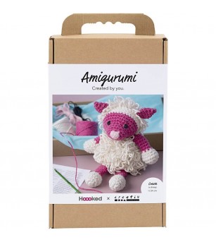Kit creativ pentru croșetat, Oiță - Seturi de cusut pentru copii