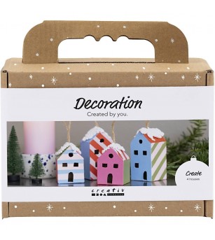 Set creativ - Căsuțe colorate - Seturi Crăciun Set creativ - Căsuțe colorate - Seturi Crăciun