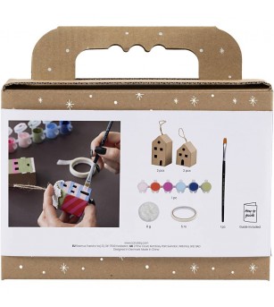 Set creativ - Căsuțe colorate - Seturi Crăciun Set creativ - Căsuțe colorate - Seturi Crăciun