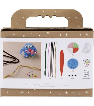 Mini kit creativ cu plastilina Silk Clay și Foam Clay, Monstru-ren de Crăciun - Seturi Crăciun Mini kit creativ cu plastilina Silk Clay și Foam Clay, Monstru-ren de Crăciun - Seturi Crăciun