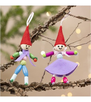 Mini kit creativ, Elfi de Crăciun - Seturi Crăciun Mini kit creativ, Elfi de Crăciun - Seturi Crăciun