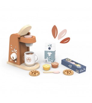 Aparat de cafea din lemn , Speedy Monkey - Bucătărie copii
