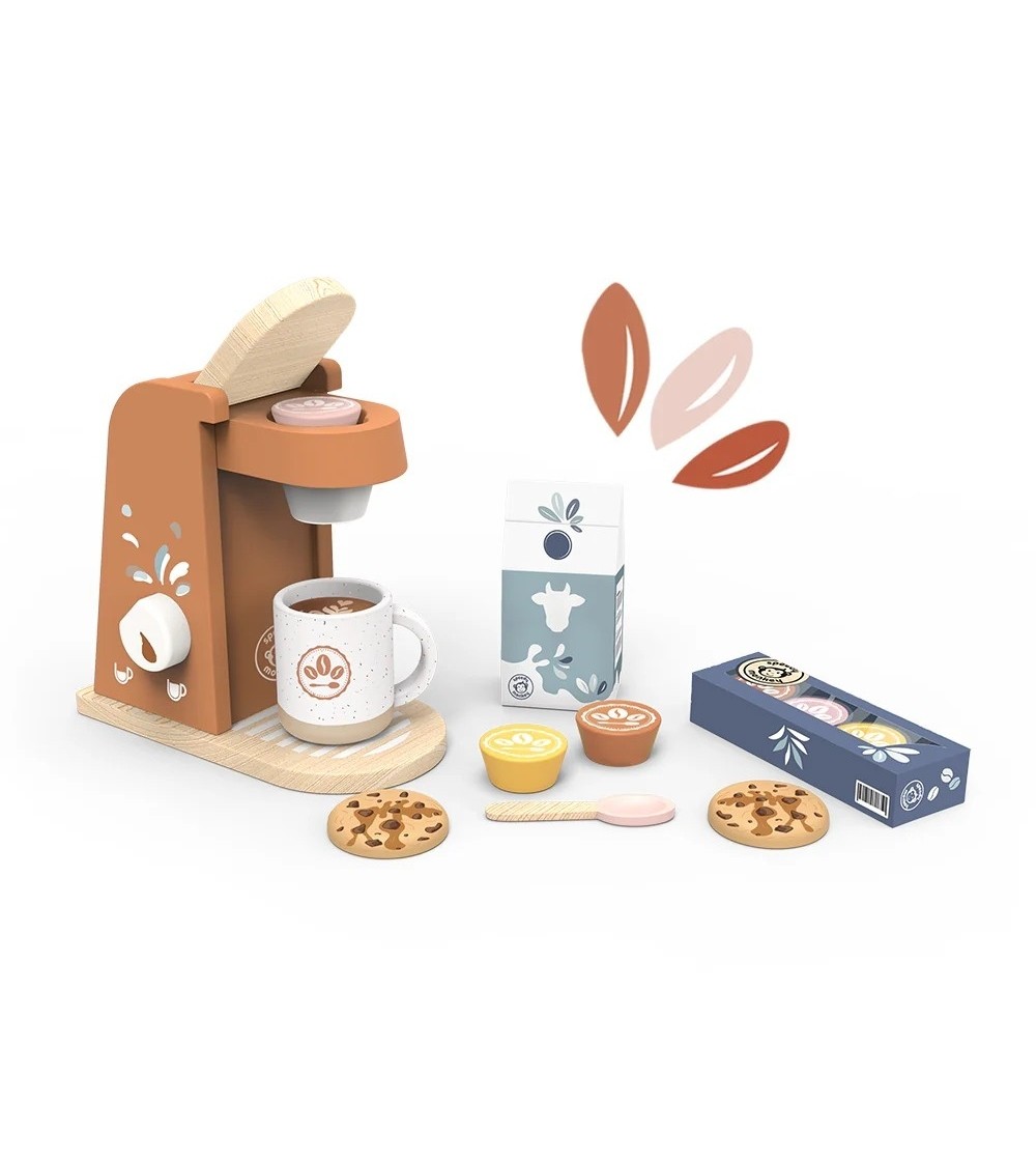 Aparat de cafea din lemn , Speedy Monkey - Bucătărie copii