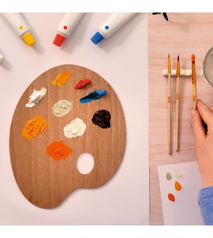 Atelier creativ 23 pentru adulti Pictura Flori, Djeco - Lucru manual pentru adulți