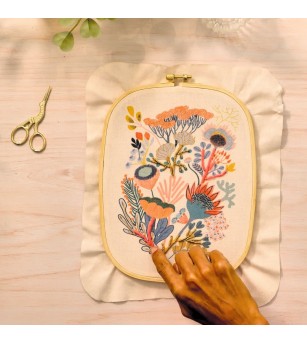 Atelier creativ 58 pentru adulti Broderie cu mărgele, Djeco - Lucru manual pentru adulți